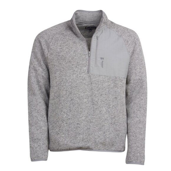Barbour Other - Barbour Liam Half Zip in Grey Marl Sweatshirt Jacket Extra Large